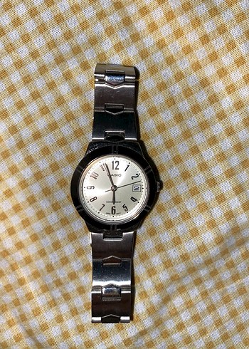 Bej Klasik Casio kadın Saati - Görsel 2