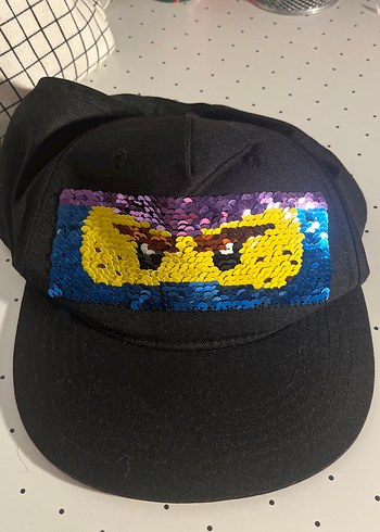 Çok Renkli Payetli Erkek Çocuk Şapka - Görsel 2