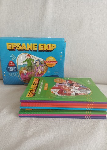 Efsane Ekip Çocuk Kitapları Seti
