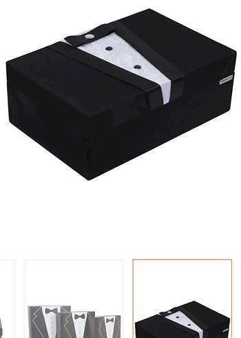 Damat Takım Elbise Desenli Hediye Kutuları - Görsel 2