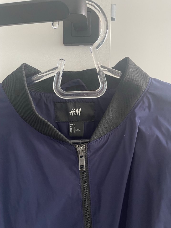 Erkek Lacivert Fermuarlı Yağmurluk - Görsel 3