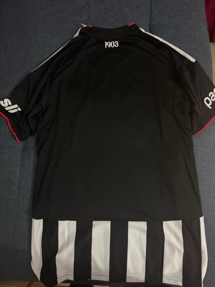 Beşiktaş Siyah Beyaz Erkek Forma Tişört - Görsel 2