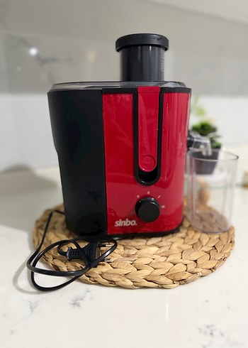 Sinbo Kırmızı Renkli Katı Meyve Sıkacağı - Görsel 4