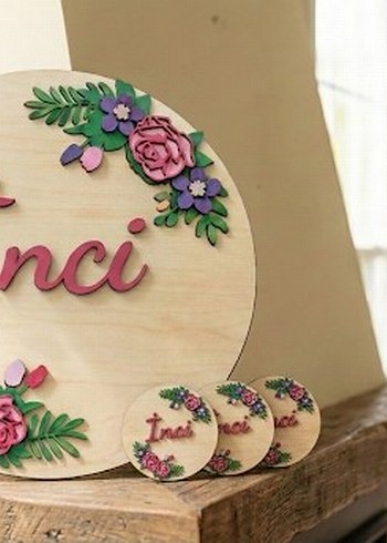 ahşap isimli pano - Görsel 2