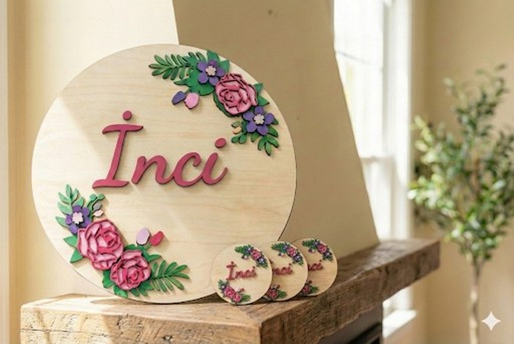 ahşap isimli pano - Görsel 2