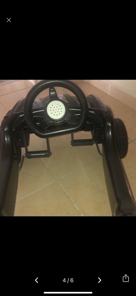 Siyah pedallı araba  akülü değildir - Görsel 4