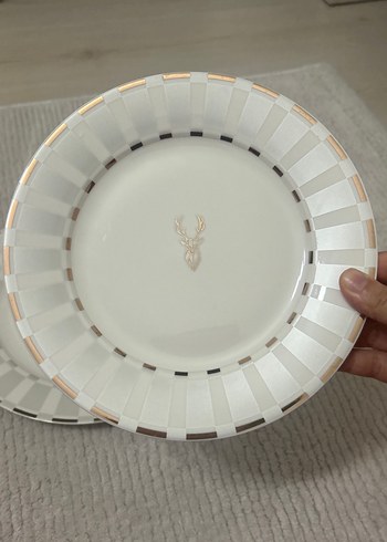 Karaca Elegance Bone Aries Metalik 24 Parça Yemek Takımı - Görsel 5