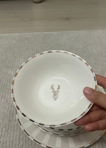 Karaca Elegance Bone Aries Metalik 24 Parça Yemek Takımı - Görsel 3