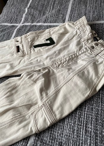 Erkek kirli Beyaz desenli pantolon - Görsel 6