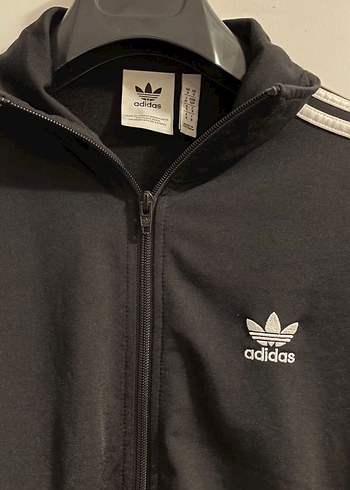 adidas Siyah Fermuarlı Spor Ceket - Görsel 4