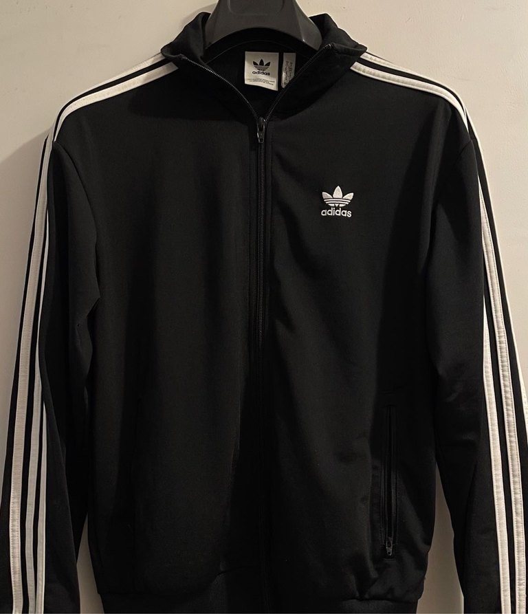 adidas Siyah Fermuarlı Spor Ceket - Görsel 2