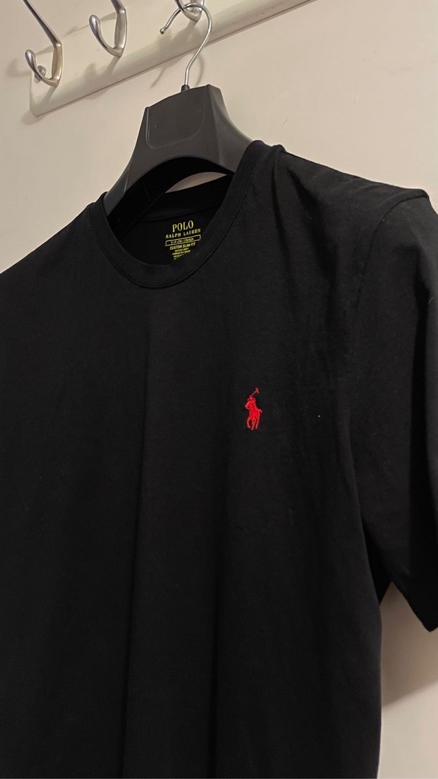 Polo Ralph Lauren Siyah Erkek Kısa Kollu Tişört - Görsel 2