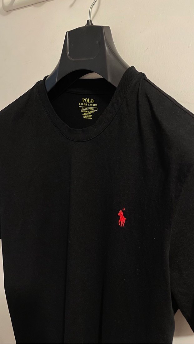 Polo Ralph Lauren Siyah Erkek Kısa Kollu Tişört - Görsel 3