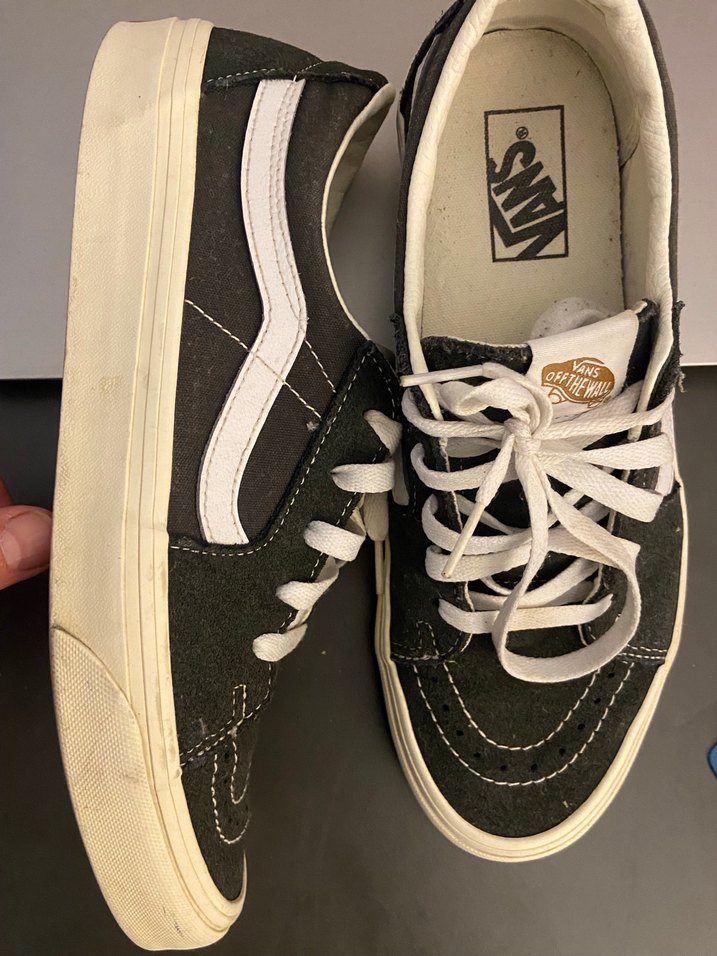 Vans Erkek Vintage Gri Spor Ayakkabı - Görsel 2