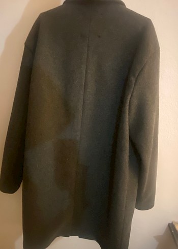 Pull&Bear Antrasit Gri Kaban - Görsel 3