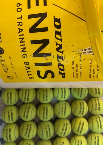 Tane 40 DUNLOP antrenman Topu 52 adet - Görsel 2