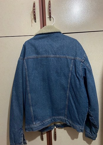 Mavi marka Erkek içi peluş Denim Ceket - Görsel 3