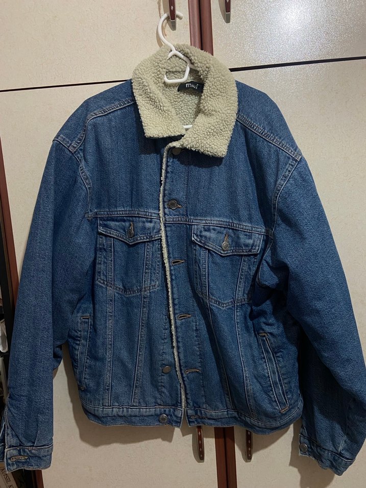 Mavi marka Erkek içi peluş Denim Ceket - Görsel 2