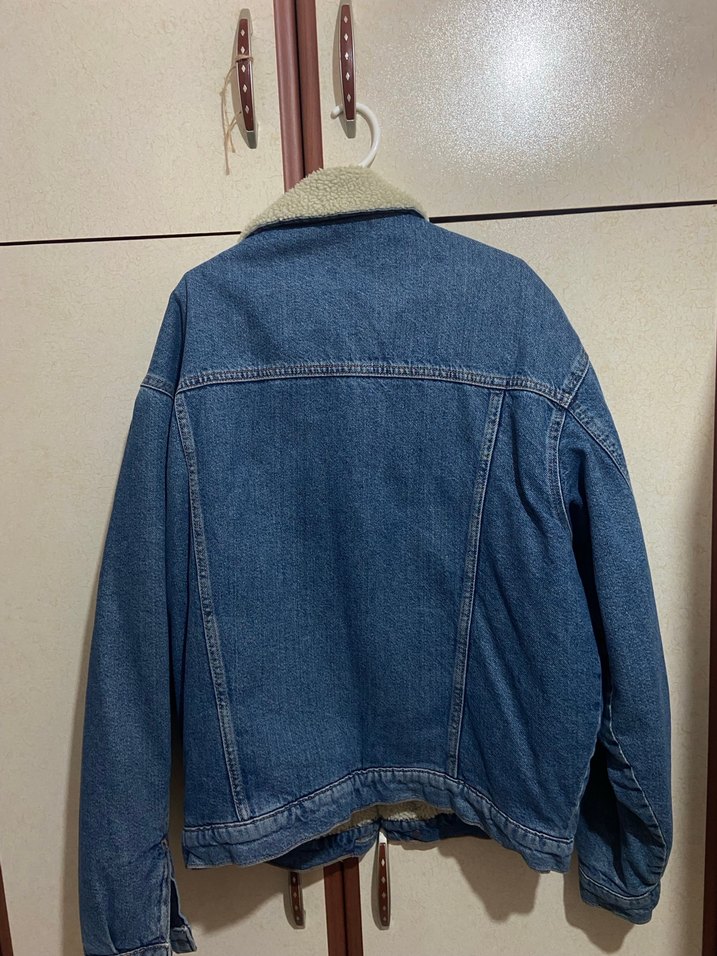 Mavi marka Erkek içi peluş Denim Ceket - Görsel 3