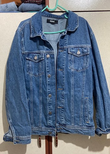 Düğmeli Mavi Denim Erkek Ceket - Görsel 3