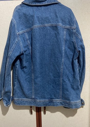 Düğmeli Mavi Denim Erkek Ceket - Görsel 2