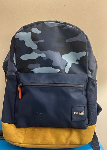 CASELOGİC Erkek Lacivert Kamuflaj Sırt Çantası - Görsel 4