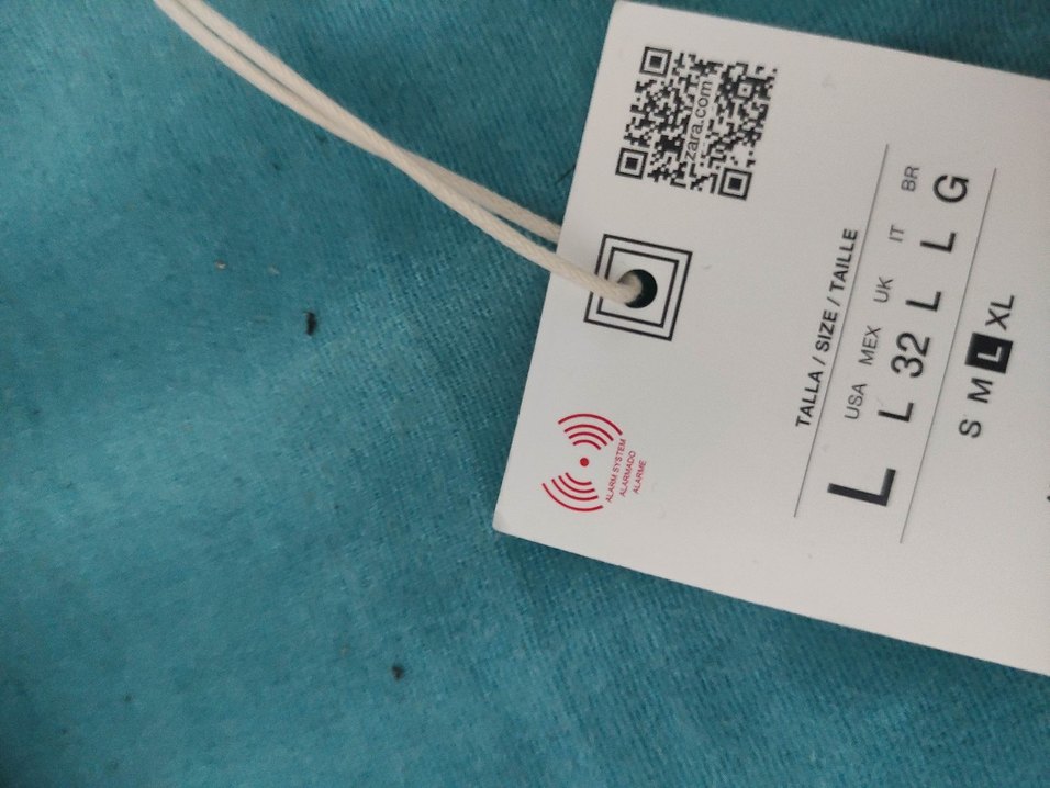 Zara Beyaz %100 Liyosel ithal S Kalite Orjinal - Görsel 4