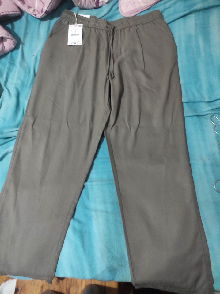 Zara Haki L Beden %100 Liyosel S kalite - Görsel 2