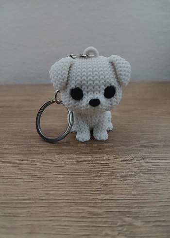 Örgü köpek Anahtarlık - Görsel 2