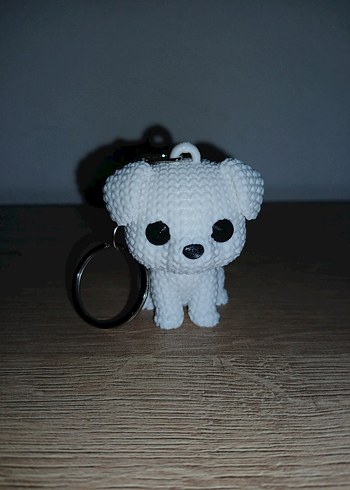 Örgü köpek Anahtarlık - Görsel 5