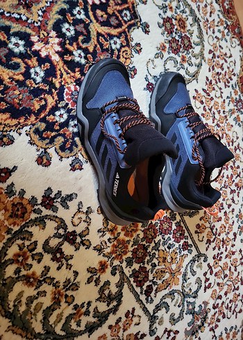 Lacivert Baskılı Bağcıklı Erkek Outdoor Ayakkabı - Görsel 2