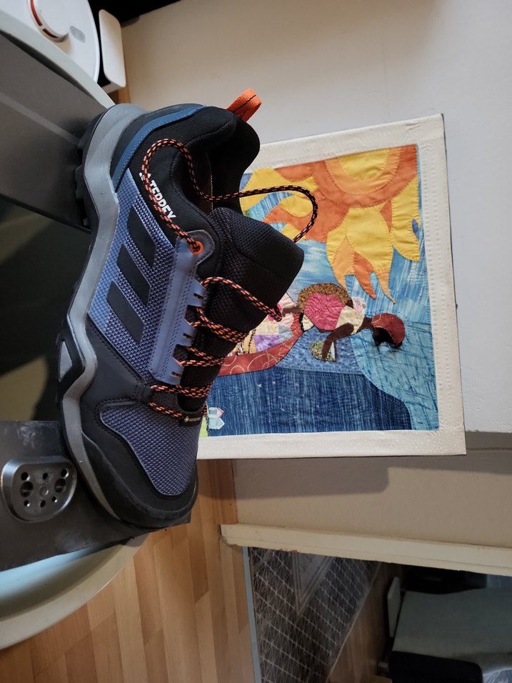 Lacivert Baskılı Bağcıklı Erkek Outdoor Ayakkabı - Görsel 4