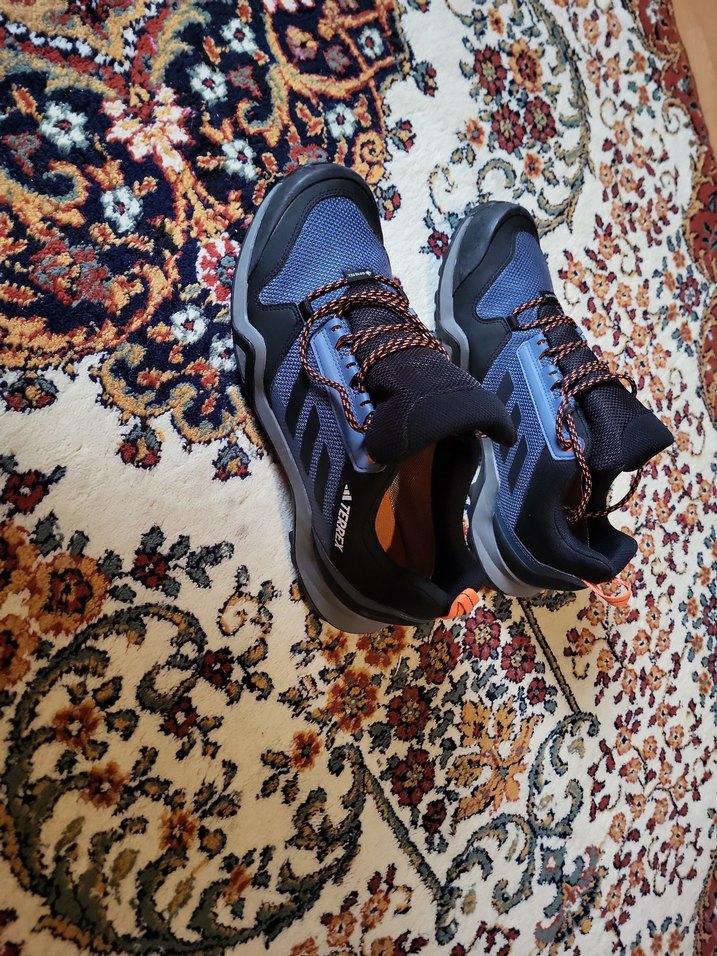 Lacivert Baskılı Bağcıklı Erkek Outdoor Ayakkabı - Görsel 2