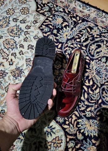 Bordo Deri Erkek Çocuk Özel Gün Ayakkabısı - Görsel 5