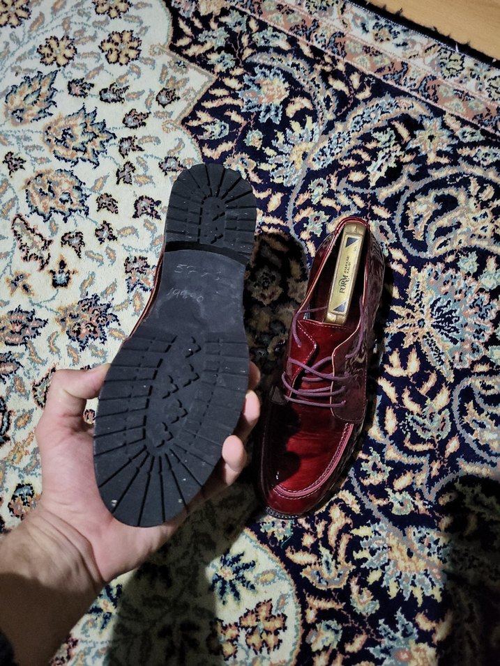 Bordo Deri Erkek Çocuk Özel Gün Ayakkabısı - Görsel 5