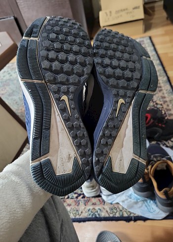 Erkek Lacivert Spor Ayakkabı Bağı - Görsel 3