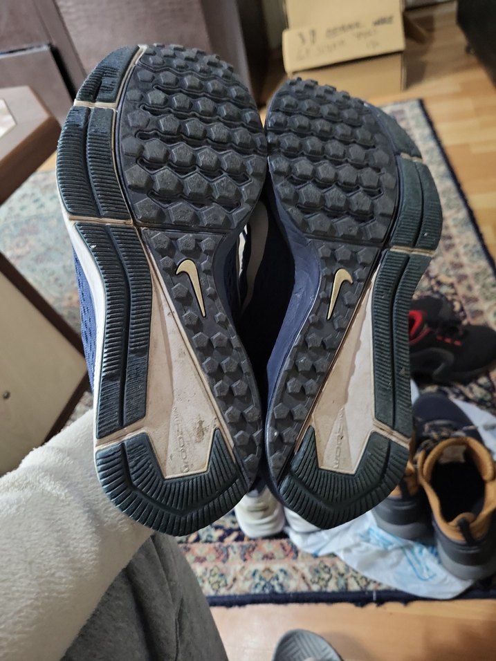 Erkek Lacivert Spor Ayakkabı Bağı - Görsel 3