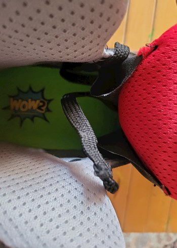 Kırmızı Baskılı Velcro Spor Ayakkabı upower - Görsel 8