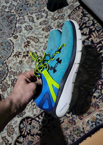 Kadın erkekMavi Bağcıklı Spor Sneaker - Görsel 2