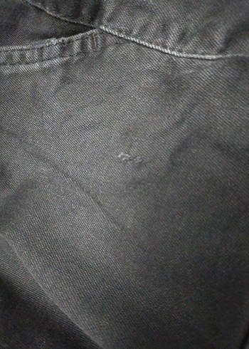 Erkek Lacivert Kemerli Bol Kesim Denim Pantolon - Görsel 3