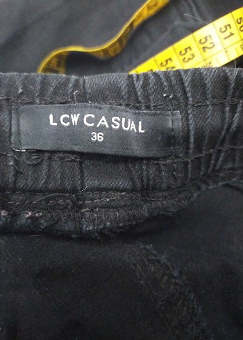 Erkek Lacivert Kemerli Bol Kesim Denim Pantolon - Görsel 4