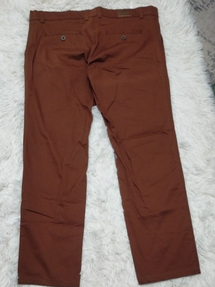Kahverengi Regular Fit Erkek Pantolon 48 beden 4 xl - Görsel 2