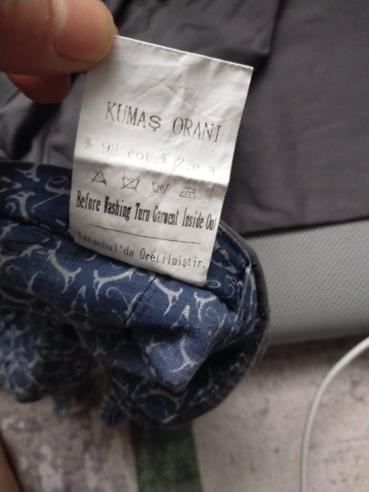 Gri Erkek Midi Boy Rahat Kesim Pantolon - Görsel 3