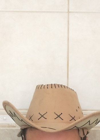 Bej erkek fötör Şapka - Görsel 2