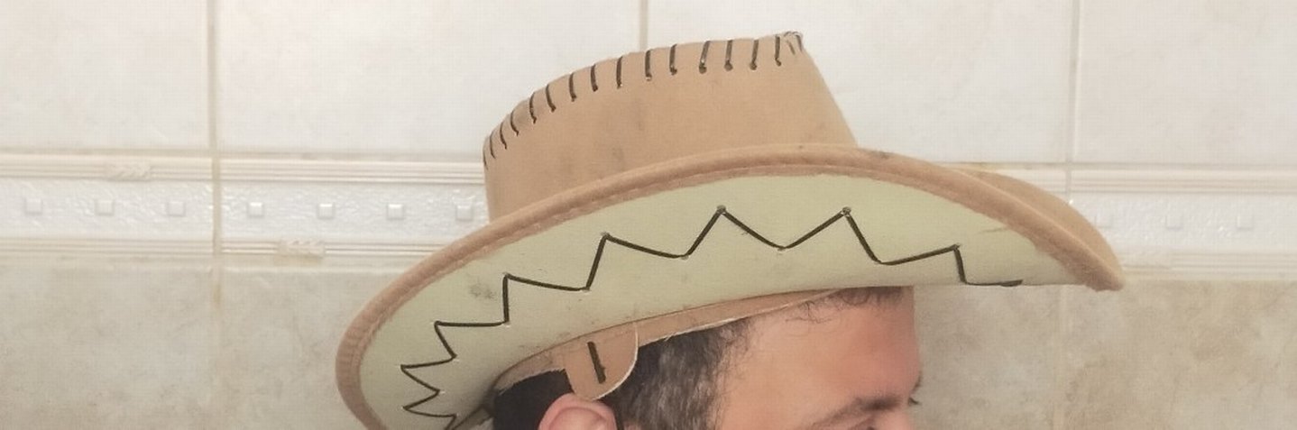 Bej erkek fötör Şapka - Görsel 4