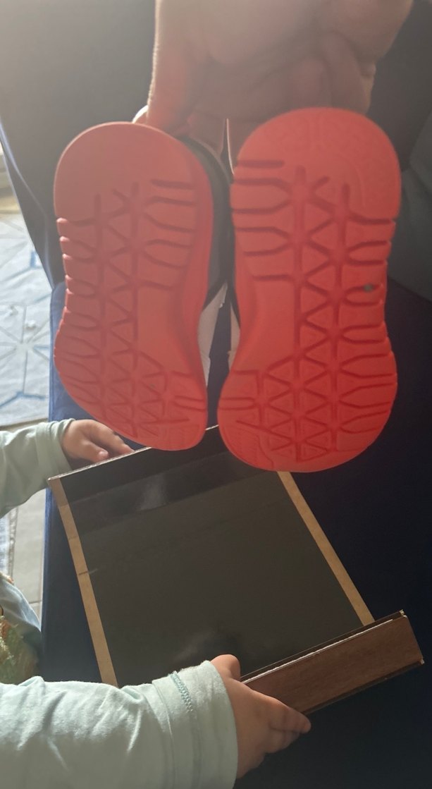 Kız Çocuk Renkli Desenli Bağcıklı Spor Ayakkabı - Görsel 4