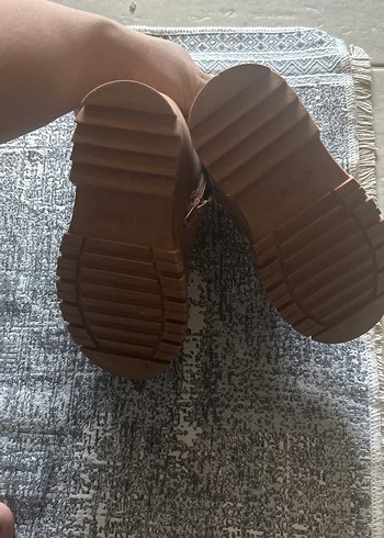 Kahverengi Deri Erkek Çocuk Botu - Görsel 4