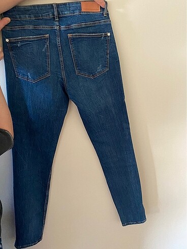 36 Beden lacivert Renk Zara jean