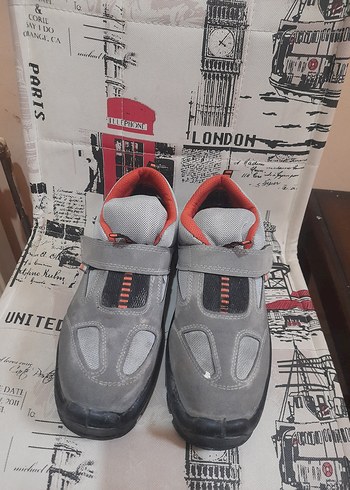 Gri Erkek Outdoor Ayakkabı Cırt Cırtlı erkek iş ayakkabısı - Görsel 7