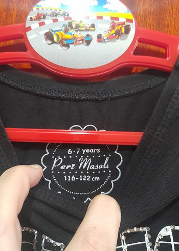 Kız Çocuk Siyah Rock Punk Baskılı elbise - Görsel 3